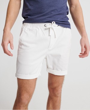 Superdry Sunscorched Chino Férfi Rövidnadrág Fehér | UMJST3548